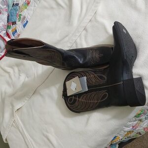 'Ariat Western Square Toed Round Up Cowboy Boots